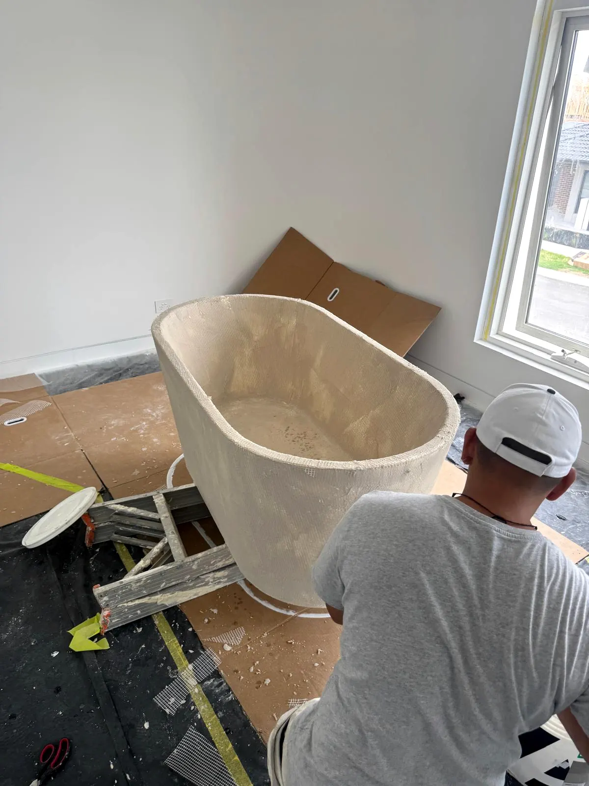 Bathtub Application by Vila Finishes