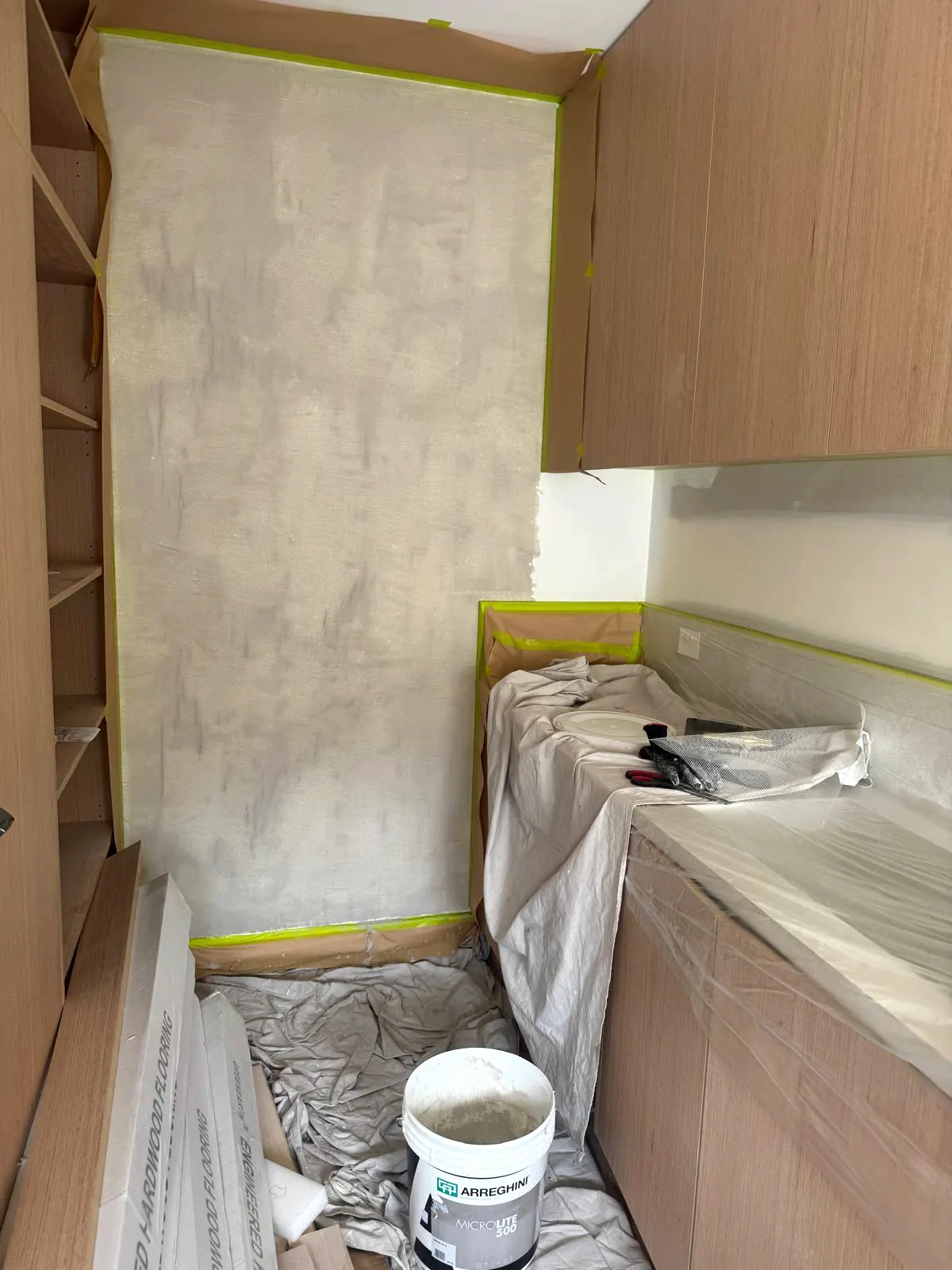 Feature Wall Application by Vila Finishes